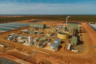 A rare earths processing plant from above.