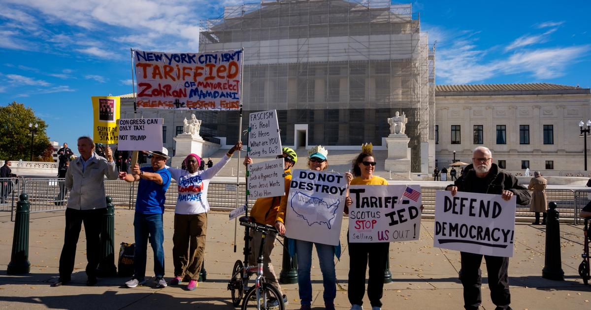 USSC Briefing Room | Supreme Court tests Trump’s tariffs – with Chas Licciardello