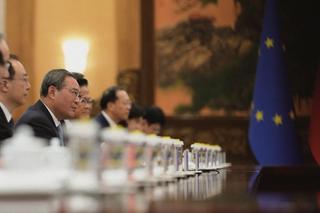 China's Premier speaking at a meeting