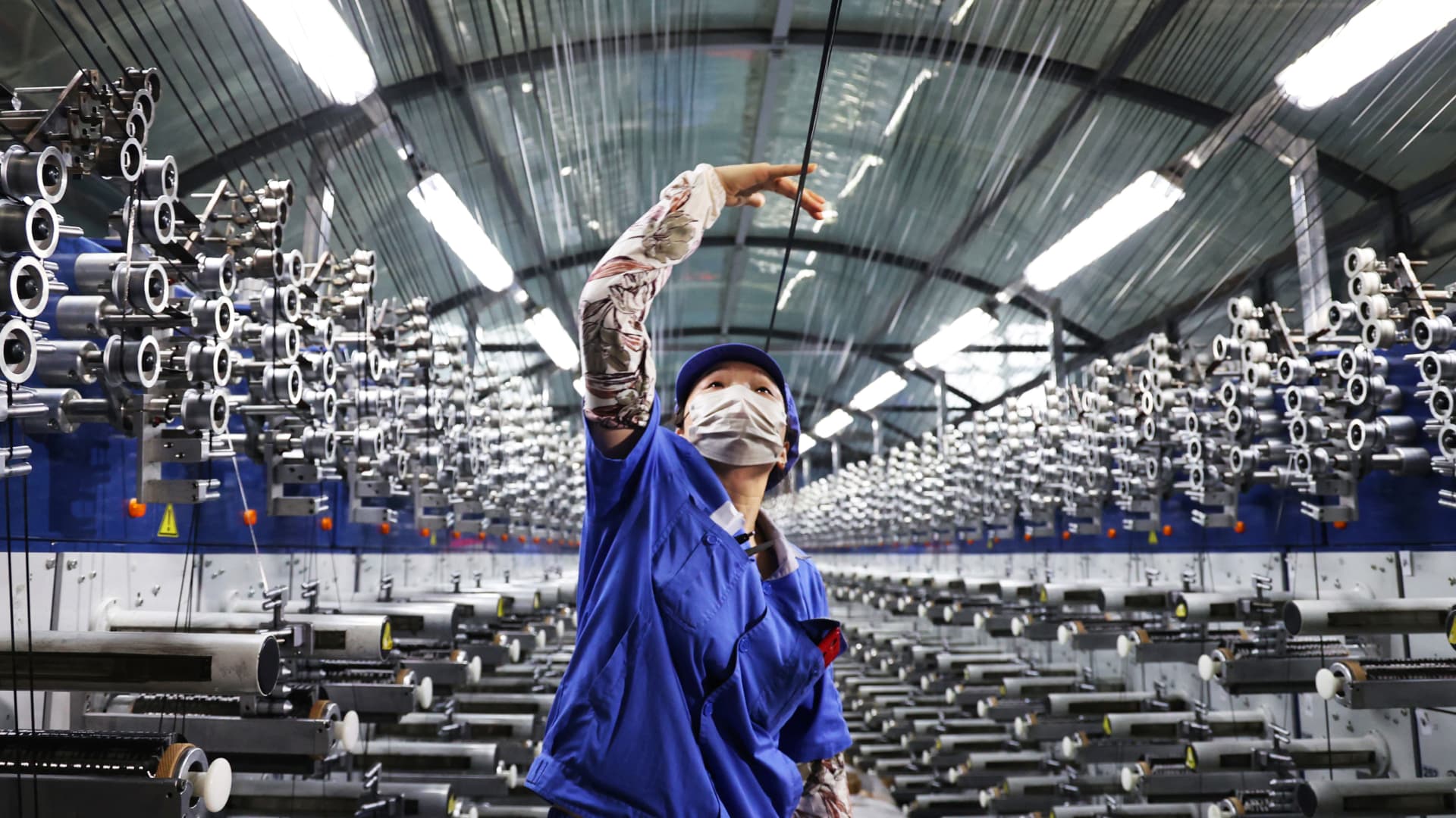 China’s factory activity grows at fastest pace since October, private survey shows, beating official reading