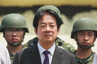 Taiwanese President Lai Ching-te during a visit to a military base in Kaohsiung, Taiwan, in May 2025.